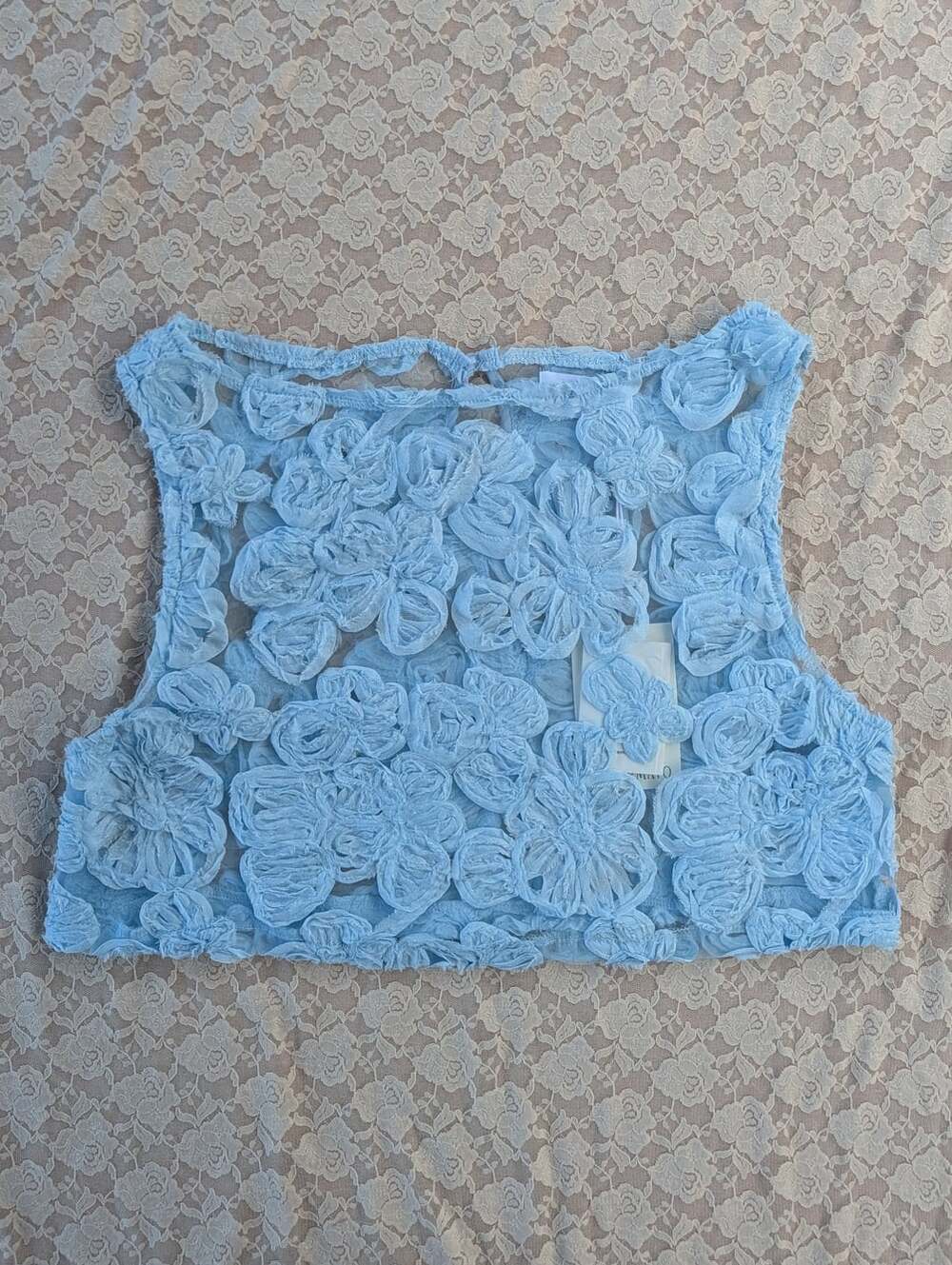 Peppermayo Fiorella Floret blue set size 10 NWT floral romantic feminine quiet l - Picture 5 of 12